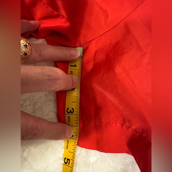 Nike Red Running Athletic Shorts Drawstring Medium Women - Picture 8 of 8